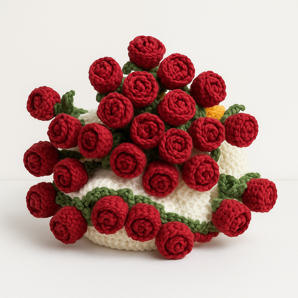 KnitBouquet™ Crochet Flower Bouquet – The Gift That Lasts Forever