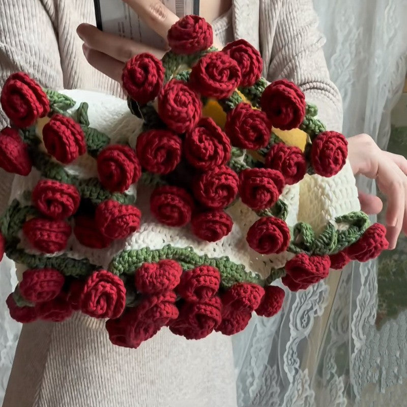 KnitBouquet™ Crochet Flower Bouquet – The Gift That Lasts Forever
