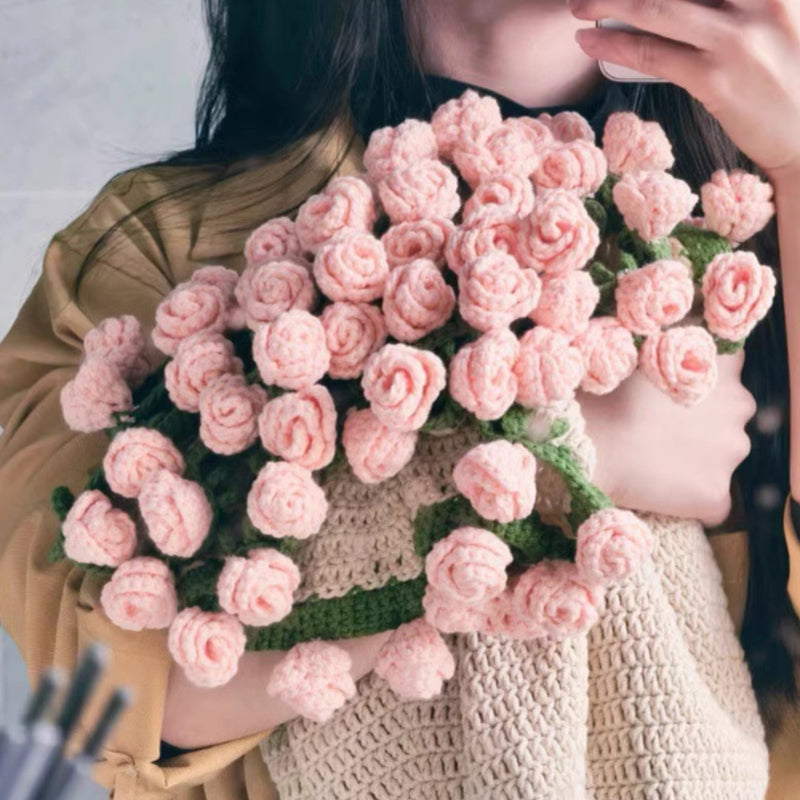 KnitBouquet™ Crochet Flower Bouquet – The Gift That Lasts Forever