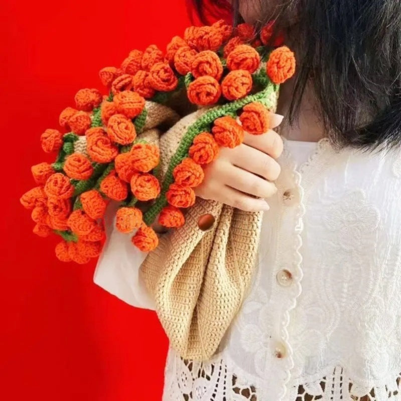 KnitBouquet™ Crochet Flower Bouquet – The Gift That Lasts Forever
