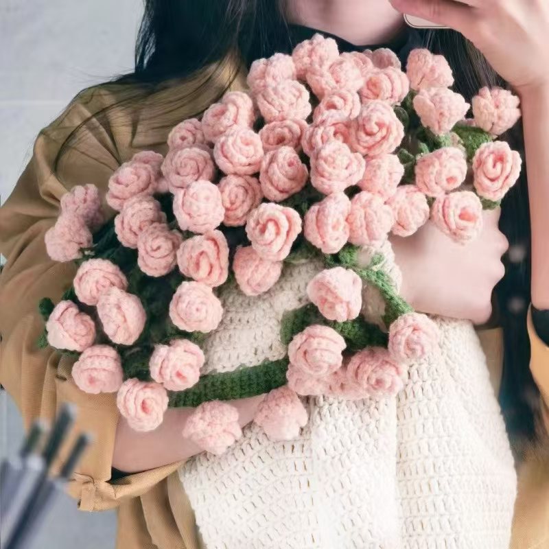 KnitBouquet™ Crochet Flower Bouquet – The Gift That Lasts Forever