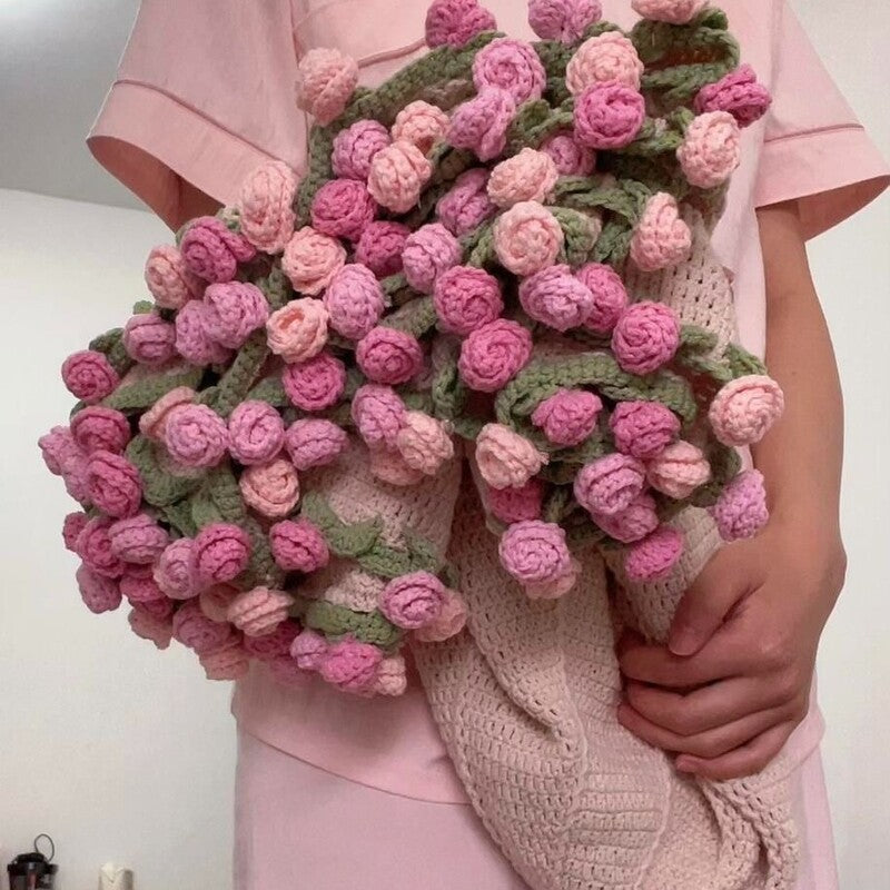 KnitBouquet™ Crochet Flower Bouquet – The Gift That Lasts Forever