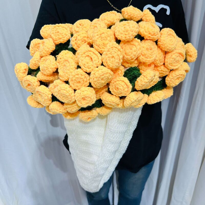 KnitBouquet™ Crochet Flower Bouquet – The Gift That Lasts Forever